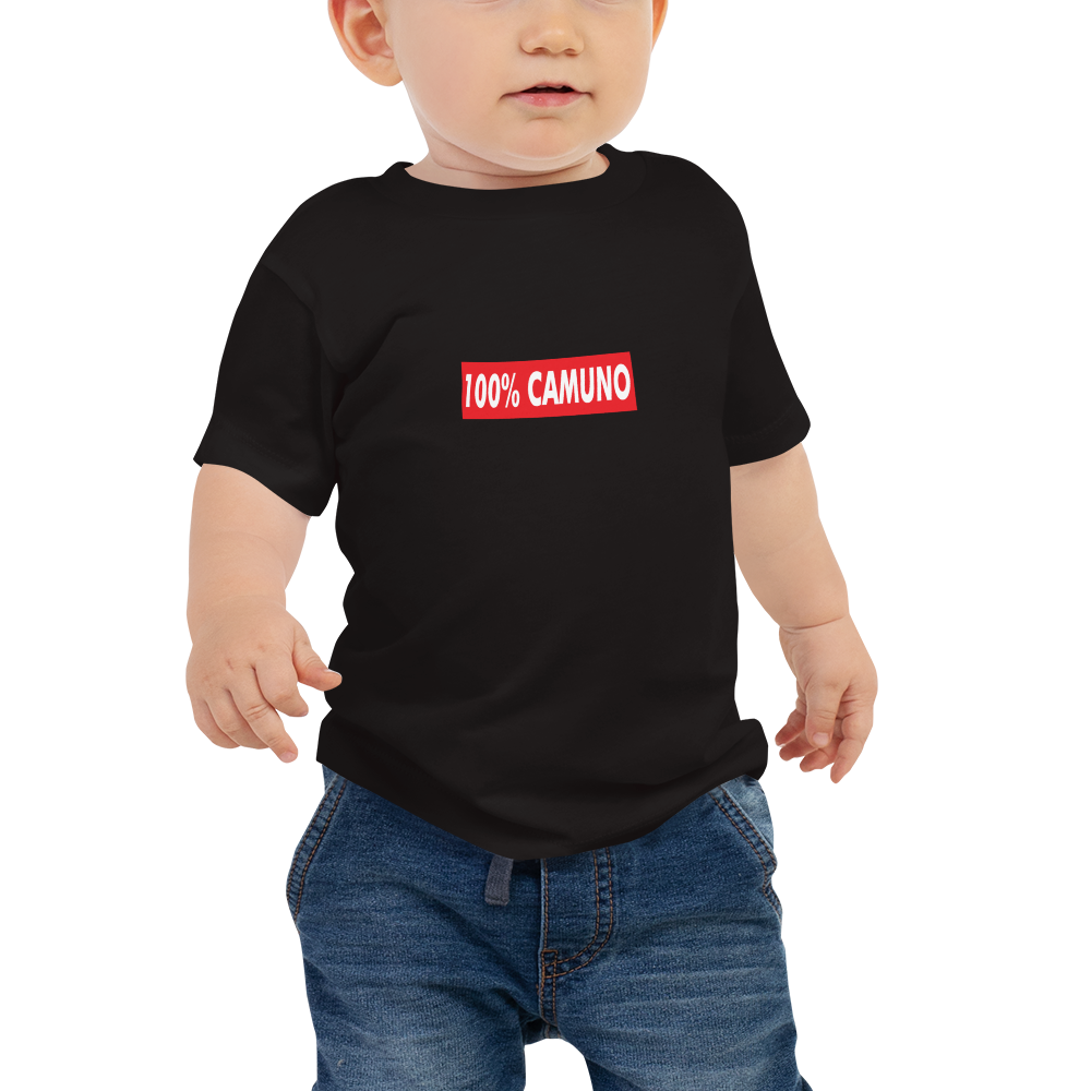 Box Logo Supreme 100% Camuno - Maglietta Neonato
