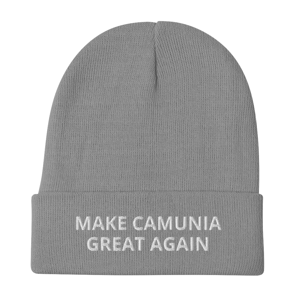 MAKE CAMUNIA GREAT AGAIN - Berretto ricamato