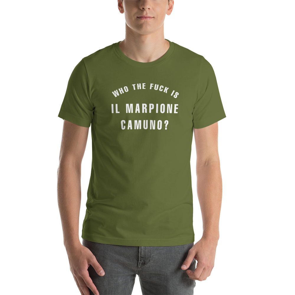 Who the fuck is IL MARPIONE CAMUNO - Maglietta Unisex
