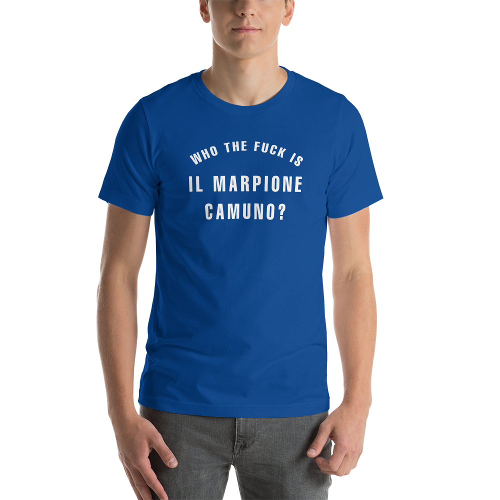 Who the fuck is IL MARPIONE CAMUNO - Maglietta Unisex