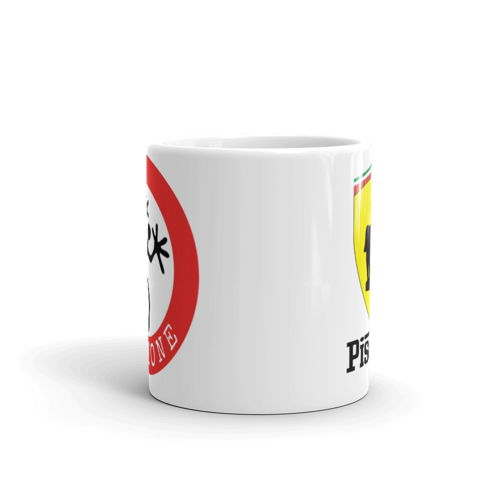 Pisogne - Tazza bianca lucida