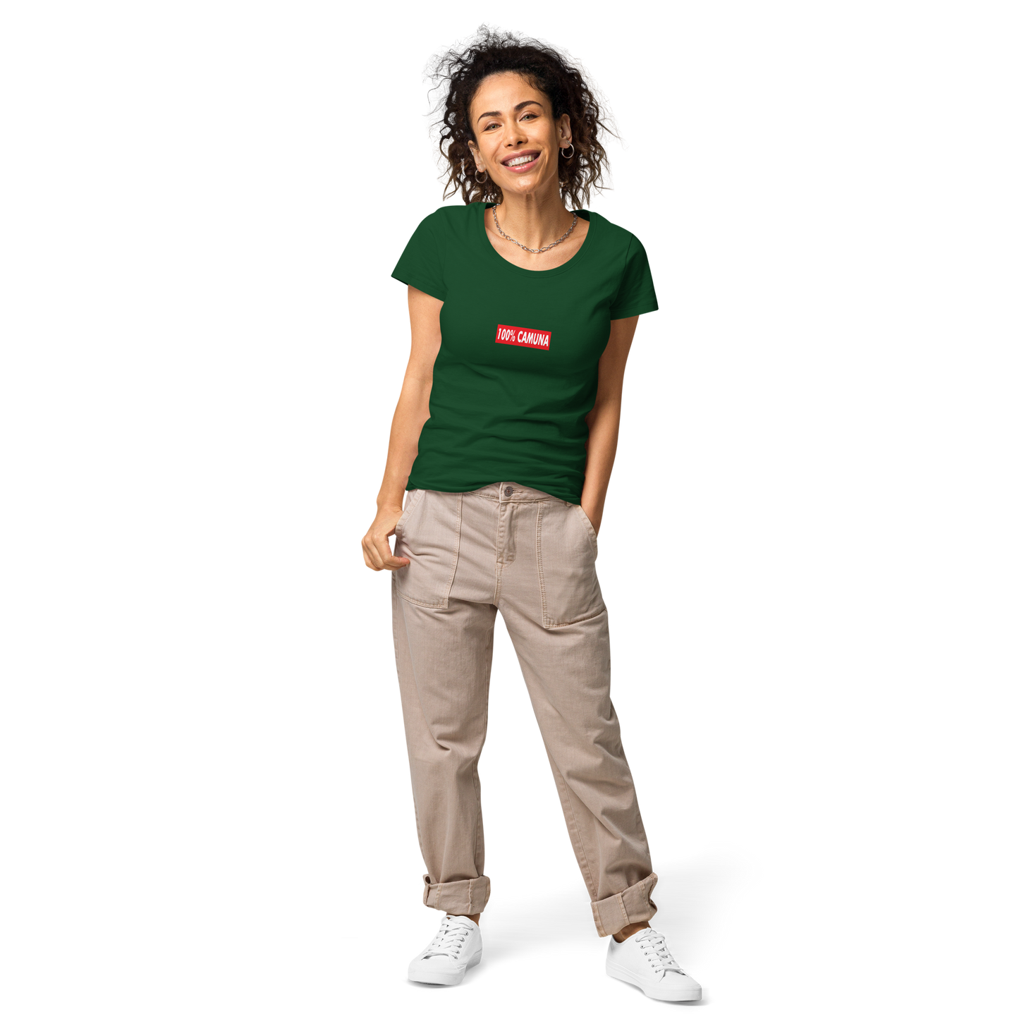 Box Logo Supreme 100% Camuna - Maglietta Donna