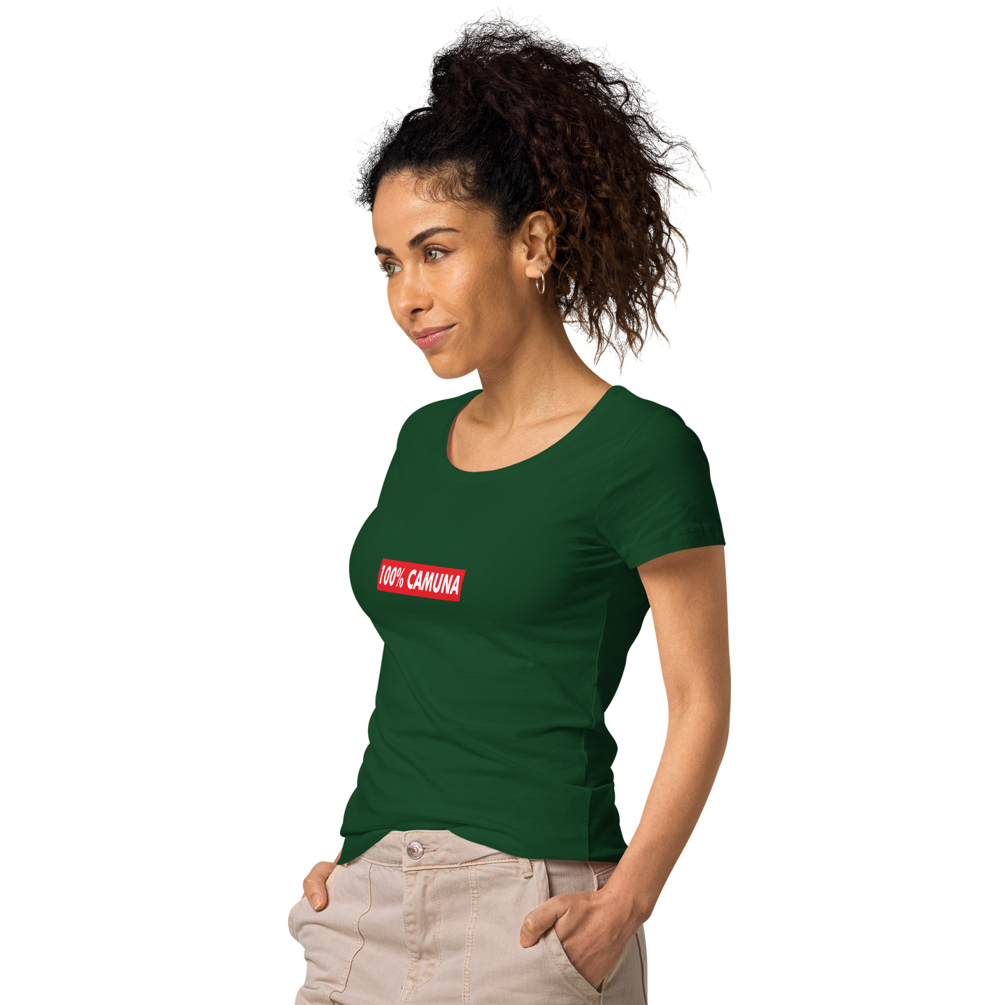 Box Logo Supreme 100% Camuna - Maglietta Donna