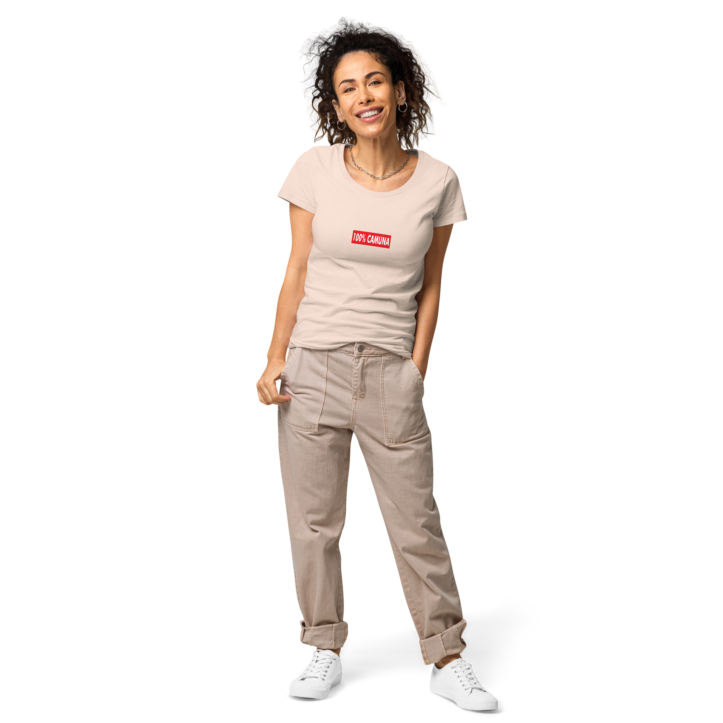 Box Logo Supreme 100% Camuna - Maglietta Donna