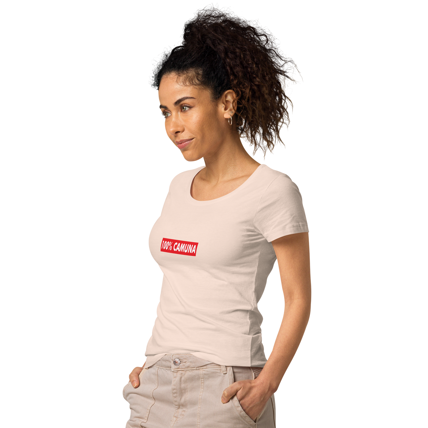 Box Logo Supreme 100% Camuna - Maglietta Donna