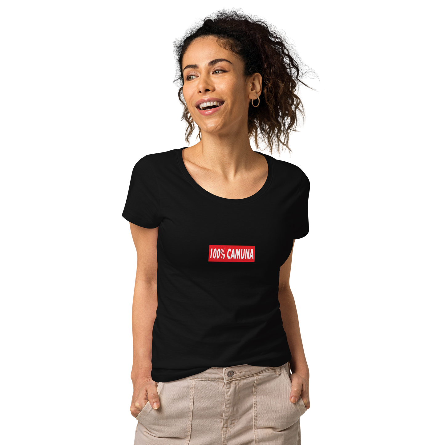 Box Logo Supreme 100% Camuna - Maglietta Donna