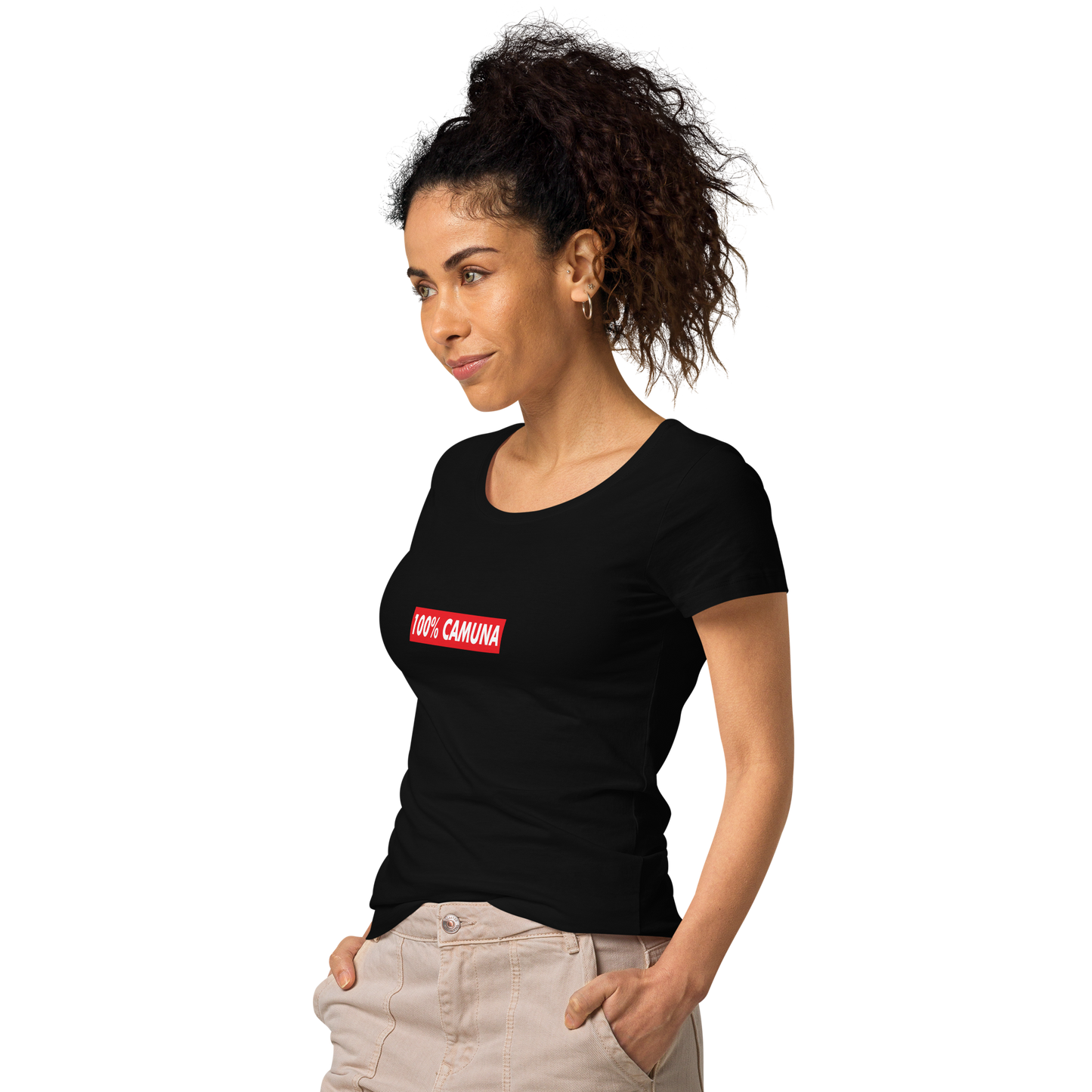 Box Logo Supreme 100% Camuna - Maglietta Donna