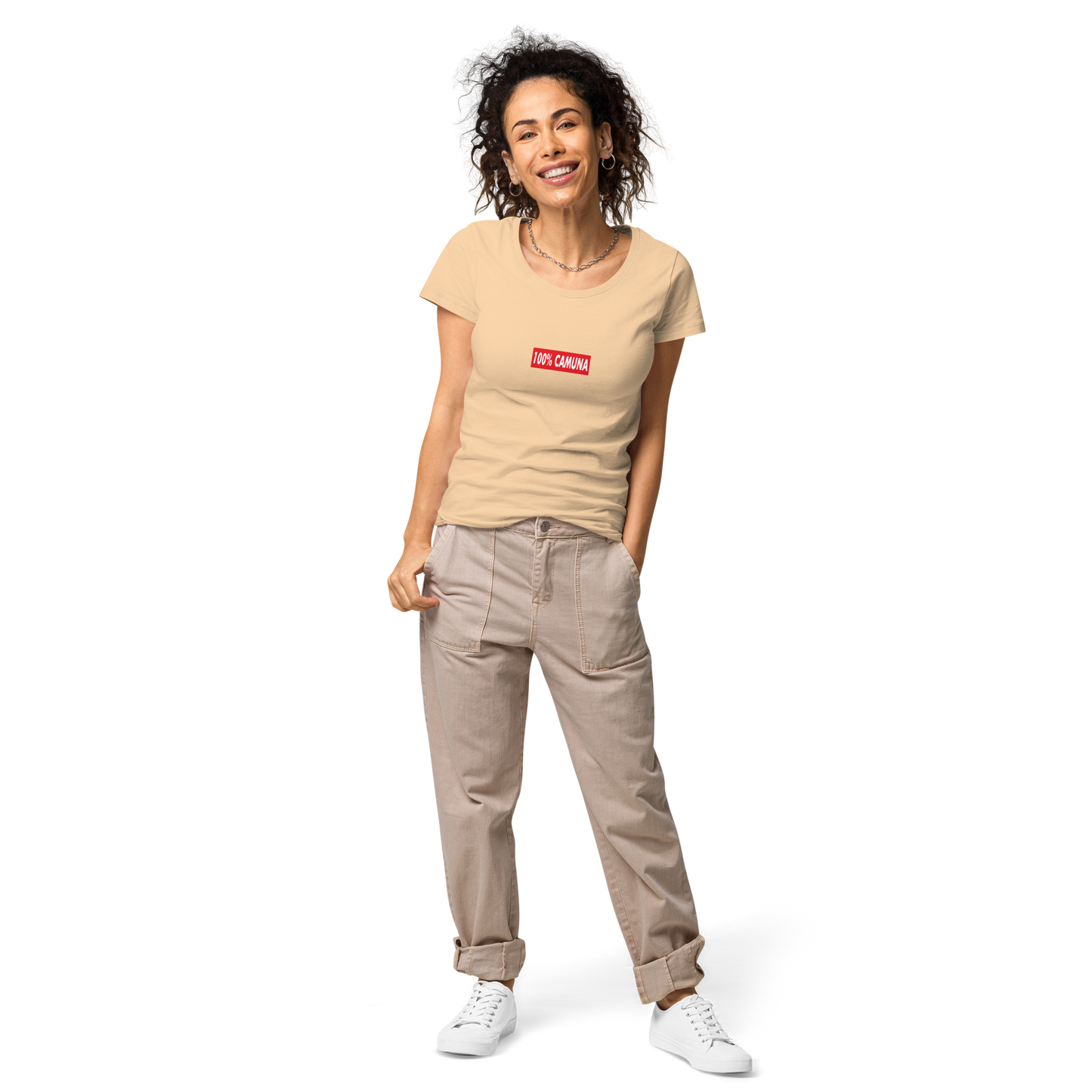 Box Logo Supreme 100% Camuna - Maglietta Donna