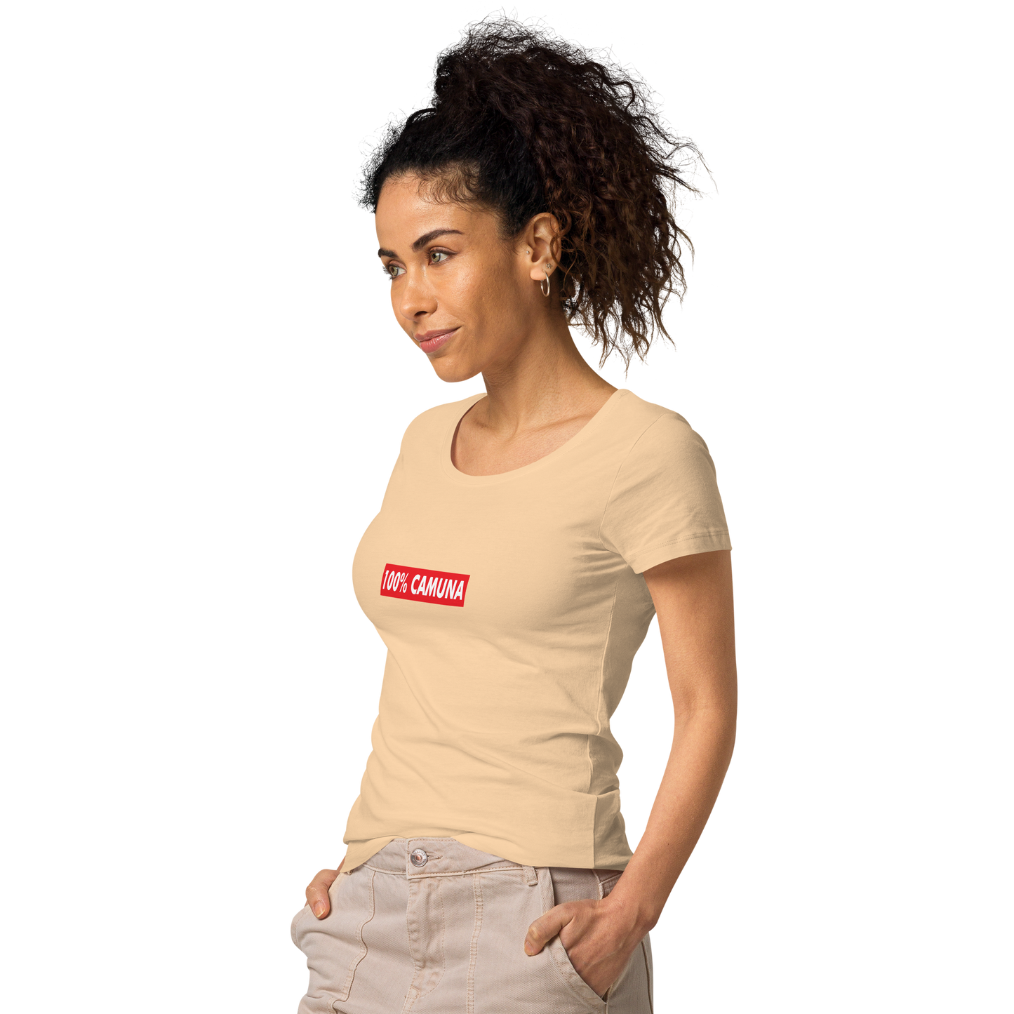 Box Logo Supreme 100% Camuna - Maglietta Donna
