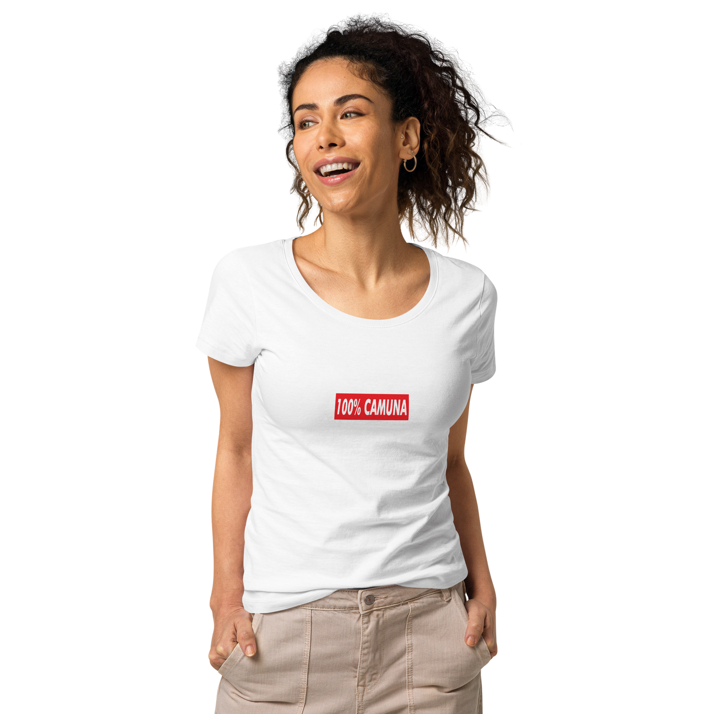 Box Logo Supreme 100% Camuna - Maglietta Donna