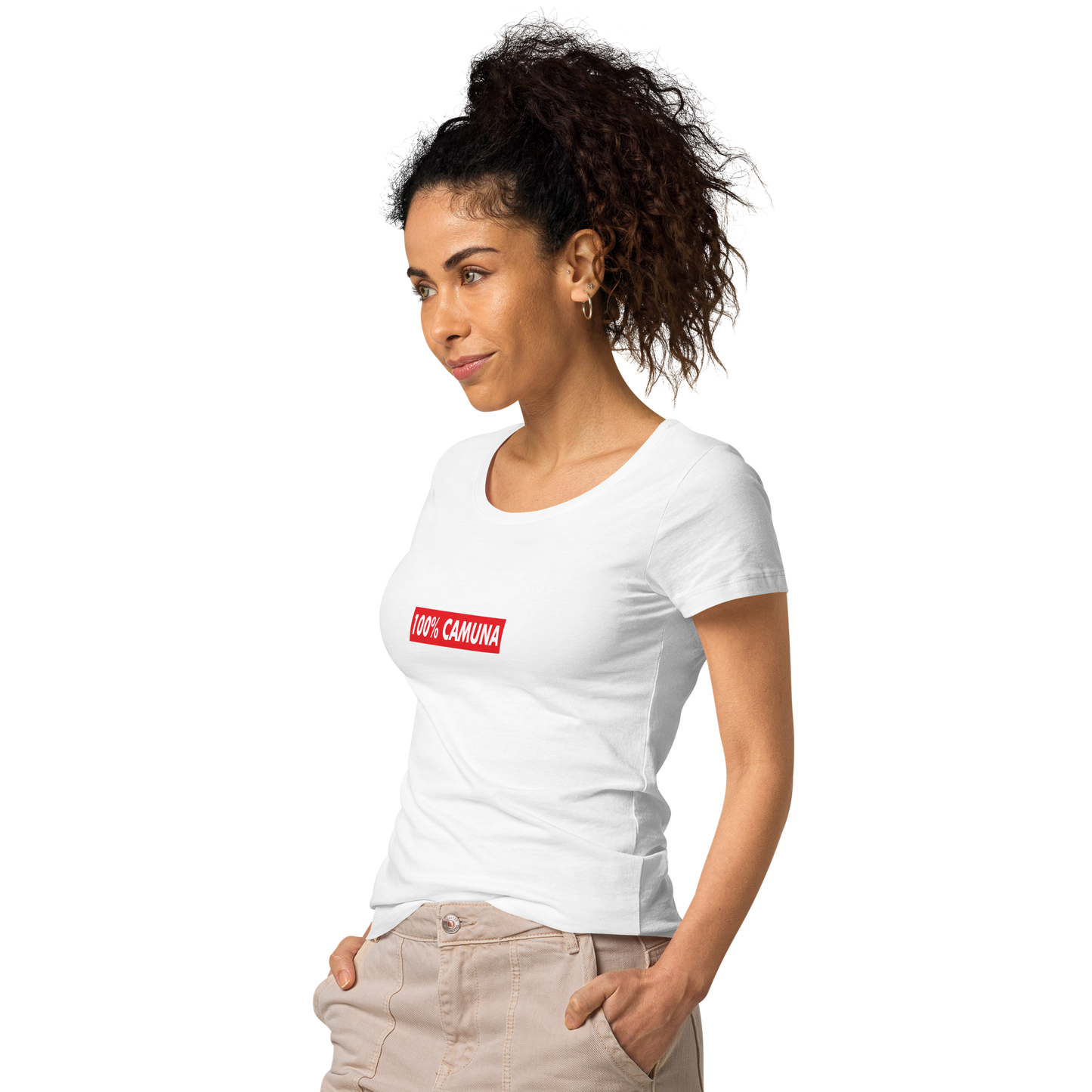 Box Logo Supreme 100% Camuna - Maglietta Donna